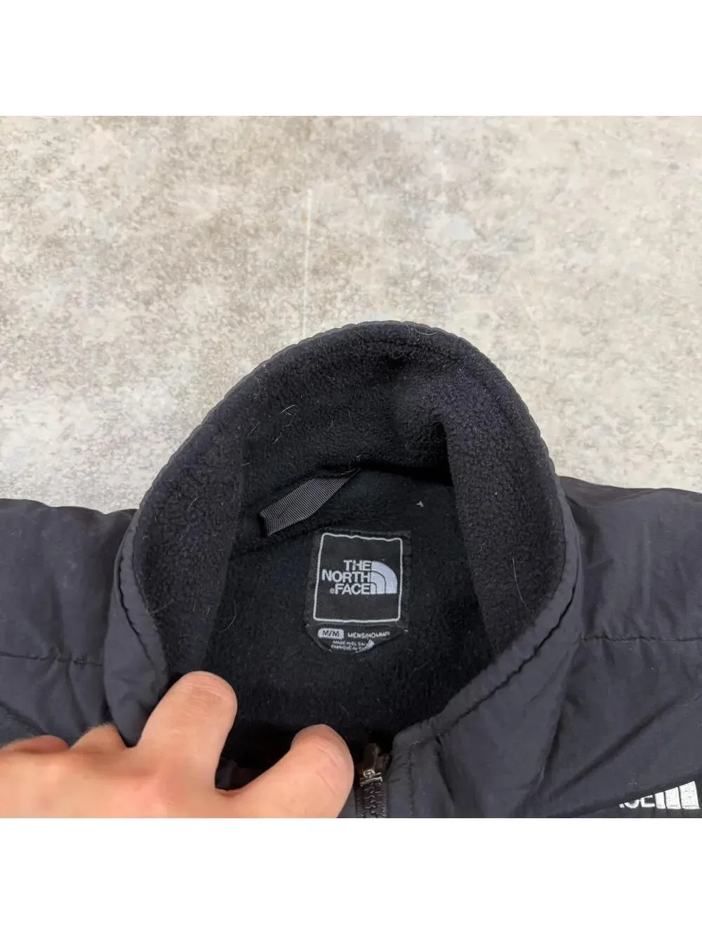 vintage the north face denali fleece jacket size medium